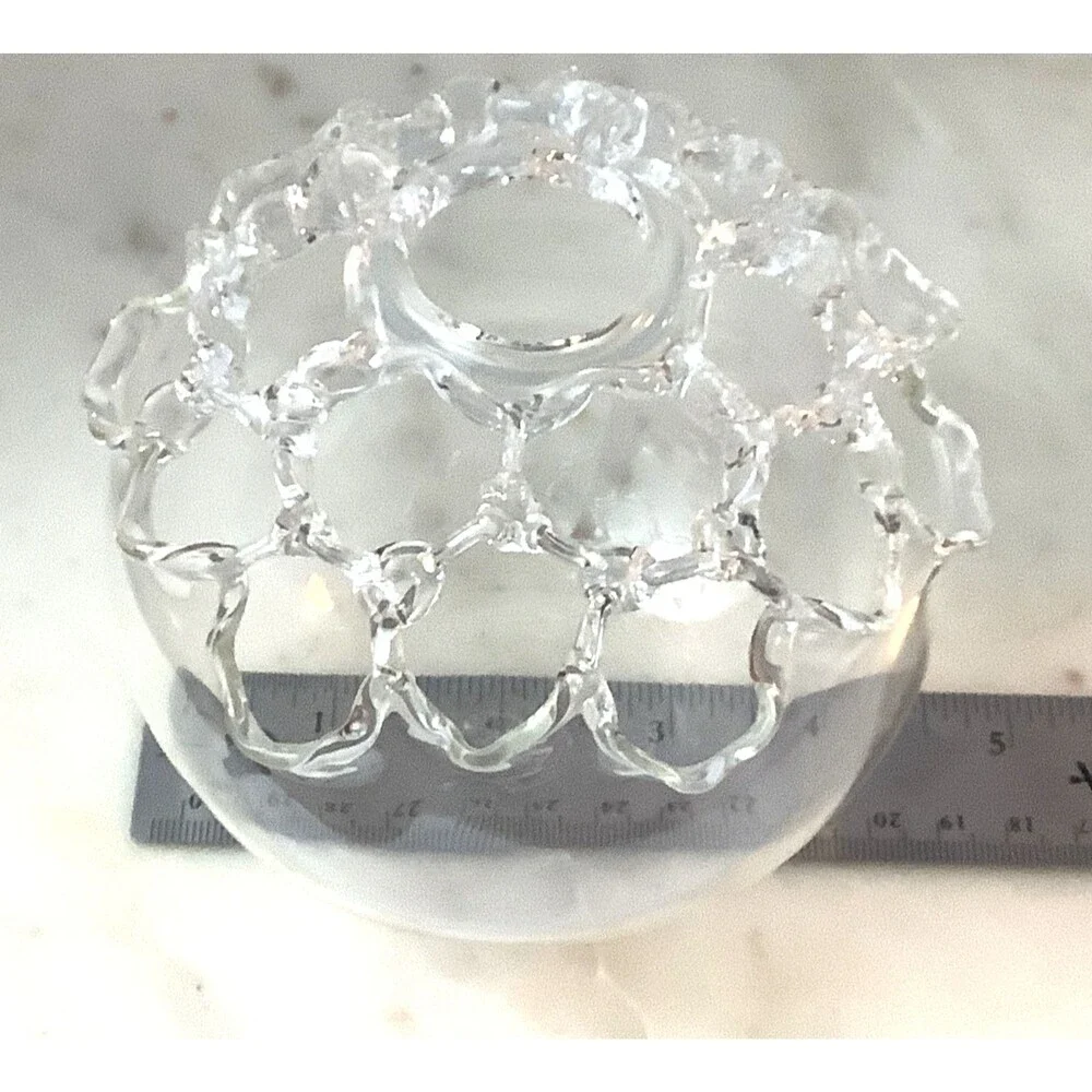 Soffieria Parise Bud Vase: Hand Blown Italian Glass Floral Arrangement